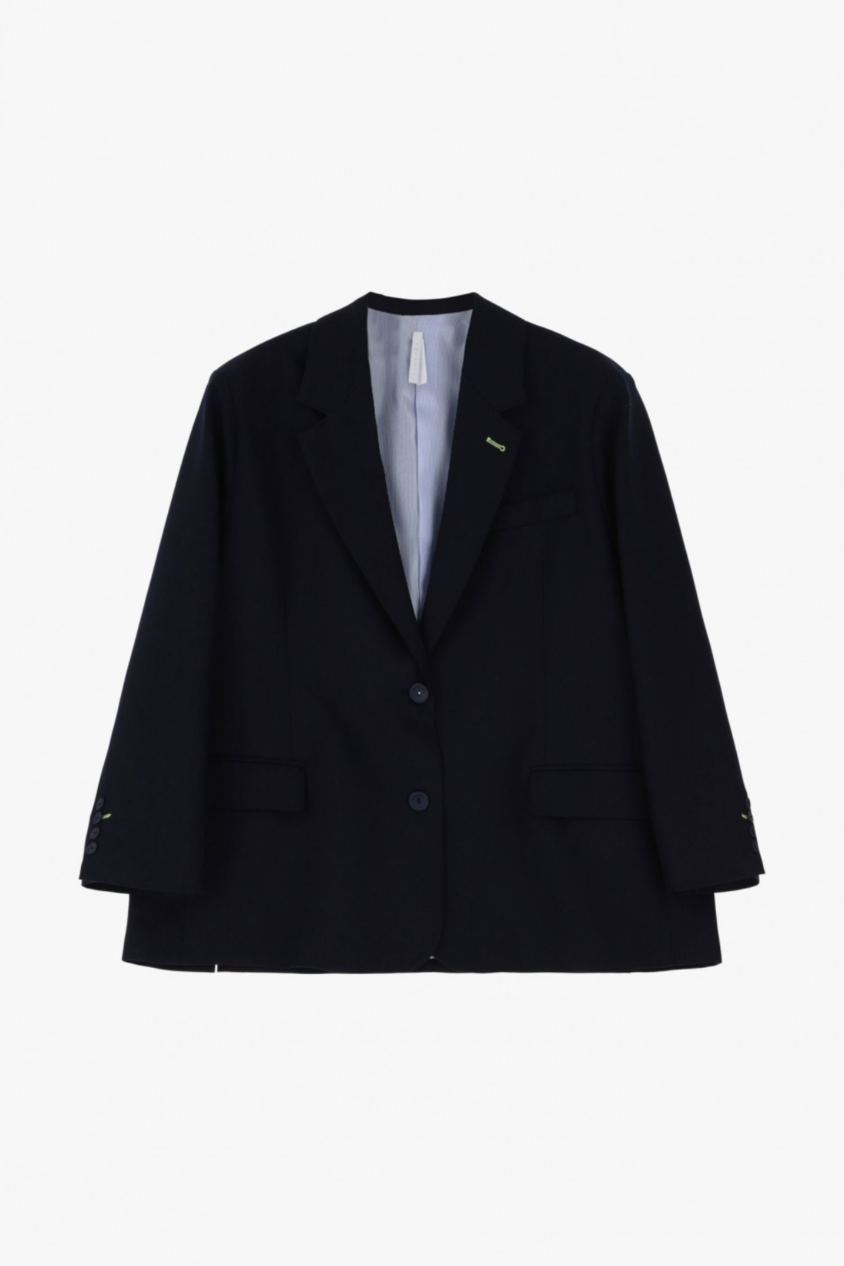 blazer over sive marine